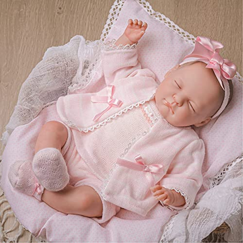 JC TOYS - Berenguer Classics Reborn Babylin-Puppe, Limited Edition, 46 cm, aus weichem Vinyl, Mädchen, handgefertigt, 14 Jahre