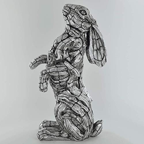 Dekofigur Hase, Treibholz-Stil, Heimdekoration, Landhausstil, Hase, Skulptur, Geschenk, Statue