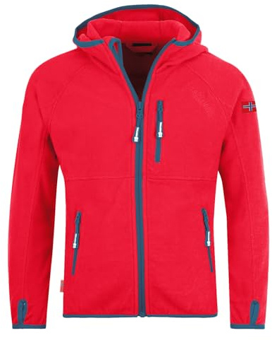 Trollkids Kids Sandefjord Jacket 92, Spicy red