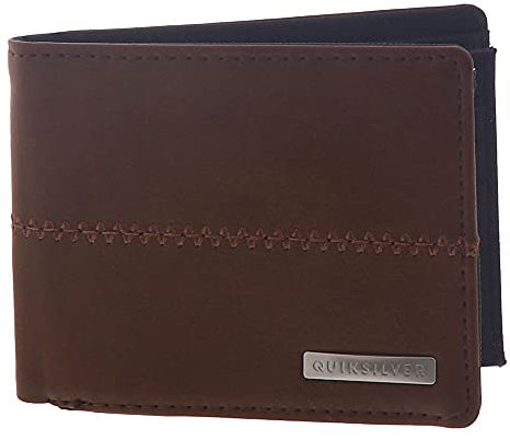 Quiksilver Stitchy Bi-Fold Wallet - Chocolate Brown