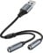 Adaptador de auriculares USB, adaptador de audio USB ANDAPA con tarjeta de sonido externa estéreo con auriculares de 3.5 mm y conector de micrófono para Windows, Mac, Linux, PC, portátiles,