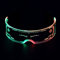ZoneYan Led Glasses, Light up Glasses, Cyberpunk Glasses, Futuristic Electronic Glasses, Colorful Luminous Glasses, Anime Glasses Luminous, Flashing Glasses, Party, Bar, Music Festival