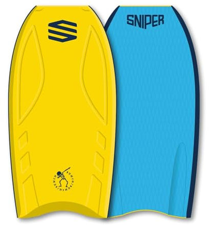 Sniper Bodyboards Sporttafel - Improve Serie - EPS - Epoxidglasfaser Stringer. Von Anfängern bis zum mittleren Niveau