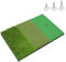 Scott Edward Golf Hitting Mat 3-in-1 Tee Turf, Rough Turf and Fairway Turf Multiple Versions Portable Golf Training Mat Practice Training Mat for Indoor and Outdoor with 3Pcs Rubber Tees()