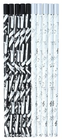 Musikboutique, Bleistifte mit magnetischem Kopf, Instrumente, 10er-Packung (Posaune)
