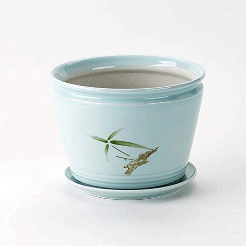 Pots de plantes Pots d'herbes d'intérieur Largeur 19 cm Hauteur 14,5 cm Pot de fleurs de grande taille Pot de fleur de conception durable de mode minimaliste Pots de plantes succulentes sans trou Jard
