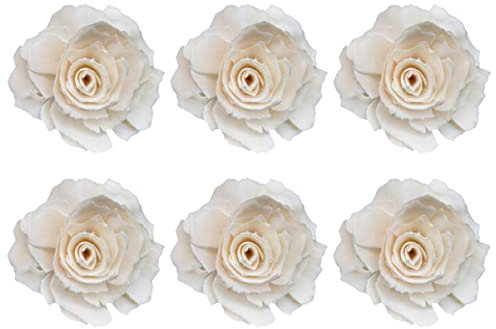 VOSAREA 6 Stücke Pfingstrose Diffused Blumen Feuer Diffusoren Für Hause