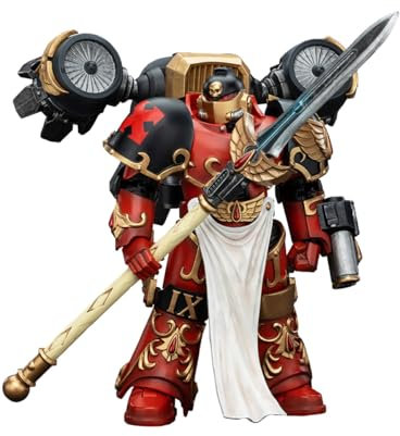 JOYTOY Warhammer The Horus Heresy Blood Angels Dawnbreaker Cohort Dawnbreaker 1, 12,1 cm 1/18 Scale Collectible Action Figure with Exquisite Design, Gifts for Fans & Collectors