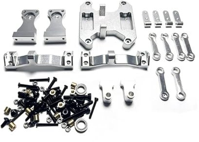 Metal Balance Chassis Board Seesaw Kit for WPL B16 B36 1/16 RC Car Upgrade Parts Modified Accessories,Silver