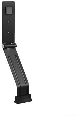 Safety First Rounded Edges on This Non Slip Rubber Kick Down Door Stopper Enhance Safety (Black)