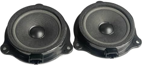 Compatible con Audi A6 C6 2005-2011, Juego de Altavoces de Graves Medios y bocina for Puerta Delantera Izquierda y Derecha 4F0 035 411(S)