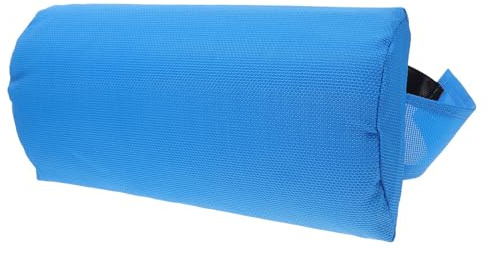 Strandkissen aus Gewebe und Schaumstoff 36x16x5cm | Kopfkissen für Liegestuhl, Ergonomische Kopfstütze für Reise und Draußen, Leicht und Tragbar