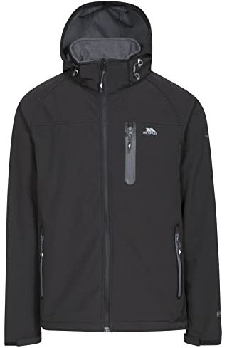 Trespass Accelerator Vestes Coupe-Pluie Homme Noir FR : S (Taille Fabricant : S)