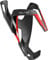 ÉLITE Elite Vico Carbon Fibre Cycling Bottle Cage (Matte Black/Red)