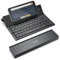 Geyes Teclado portátil plegable, teclado Bluetooth inalámbrico ultra delgado, aleación de aluminio, para iOS, Android, Windows, tabletas y teléfonos inteligentes, color negro