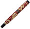 Jinhao Fountain pen, Chinese Handmade Cloisonne Enamel Painting Dragon, Medium Nib, Signature and Collection Pens, Business Gift Pen (Red)