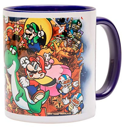 Super Mario - Mug en céramique 11oz / 315ml (World)