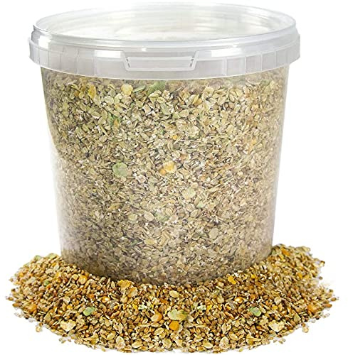 BusyBeaks Duck & Goose Mix | Natural and Healthy Diet for Wildlife | Premium Wild Garden Bird Food | Contains Balanced Vitamins, Nutrients & Minerals | Protein-Rich, Nutritious Feed Mixture (5L Tub)