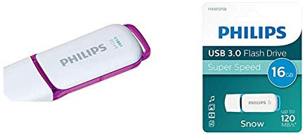 Philips Snow 3.0Memoria USB de 64 GB + Snow 3.0Memoria USB de 16 GB