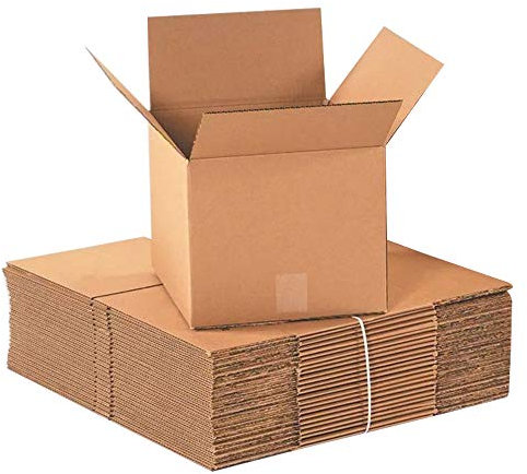 4x4x4 || 102x102x102mm || AKAR Small Mailing Single Wall Packing Cardboard Boxes Small Parcel Shipping Mailing Postal Gift Cube Postal Shipping Box Mailing Cartons Shipping boxes (Pack of 10)