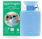 Springer Growler Travel Water Bottle – 1250ml Large Dog Water Bottle with Patented Leak-Proof Design for Walking, Hiking and Traveling, BPA-Free (Sky Blue)