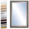 Bilderdepot24 Wandspiegel Spiegel Badspiegel Holzrahmen komplett mit Echtglas - Silber Antik - ca. 100x70 cm I SUA-6071 V-VII