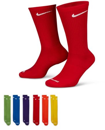 Nike Everyday Plus Cushioned Crew-Trainingssocken (6 Paar), SX6897