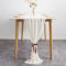 Tischläufer Chiffon, Tischläufer Hochzeit, Tischläufer Hochzeit Kommunion Modern, Tischläufer Weiß, Romantisch Hochzeitsläufer Küchentischläufer for Hochzeit Taufe 70×300 cm (Beige)