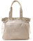 VAKAER Tote Bag für Damen, 18L Side Cinch Shopper Tasche, Große Hobo-Tasche, Leichte Umhängetaschen für Arbeit, Workout, Reisen, Beige, Einheitsgröße
