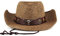Herren Strohhut Panamahut Cowboy Hut Sommerhut Anti UV Panama Hut Sonnenstrohhut mit breiter Krempe Strandhut Weiblicher Sommer Hut Sonnen UV Schutzkappe UPF 50+