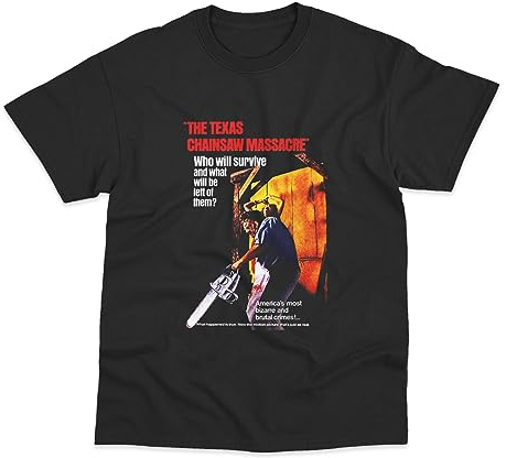 Postees The Texas Chainsaw Massacre Movie Poster Inspired T-Shirt