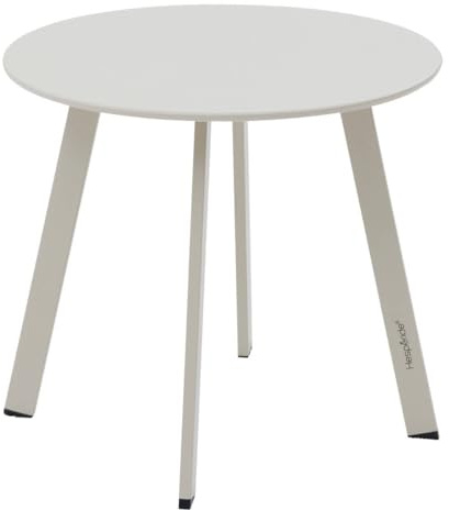 Hespéride - Runder gartenbeistelltisch saona lehm 50 x 45cm aus Stahl