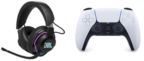 JBL Quantum 910 Over-Ear Gaming Kopfhörer – Wireless 2,4 GHz & DualSense Wireless-Controller [Playstation 5 ]