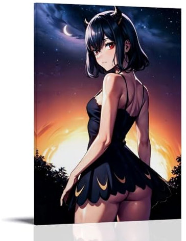 Anime Black Clove Nero Poster Dekorative Malerei Leinwand Wandkunst Wohnzimmer Poster Schlafzimmer Malerei, Leinwand Kunst Poster Und Wandkunst Bilddruck Moderne Familienzimmer Dekor 16x24inch(40x60cm