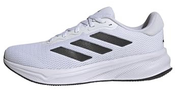 adidas Herren Response Runner Shoes, Cloud White/Core Black/Cloud White, 45 1/3 EU