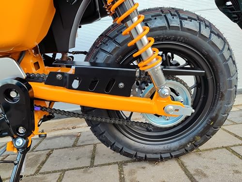 Kettenschutz für Honda Monkey DAX 125 ab 2018 GroFaTec Chainguard Aluminium Monkey DAX Kult Moped