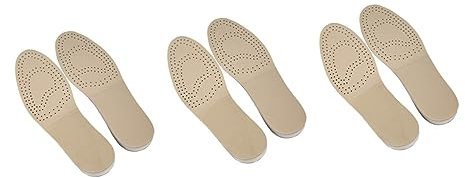minkissy 3 Paare Schuhpolster Zur Erhöhung Der Höhe Fersenhebereinsatz Schuhlifte Für Die Höhe Beheizte Lockenwickler Höhe Erhöhen Einlegesohle Höhe Hebeeinsatz Höhe Heben Beige