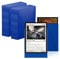 Standard Soft Card Sleeves, 66 x 91mm Clear Frosted Trading Card Sleeves, Standard Card Sleeves for Trading Card, Magic, MTG, Sports Cards, Game Cards (100 Blue)