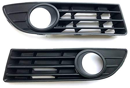 HZ-DESIGN 1 Satz Nebelscheinwerfergitter Grill Lüftungsgitter Links + Rechts kompatibel mit Polo 9N Diesel