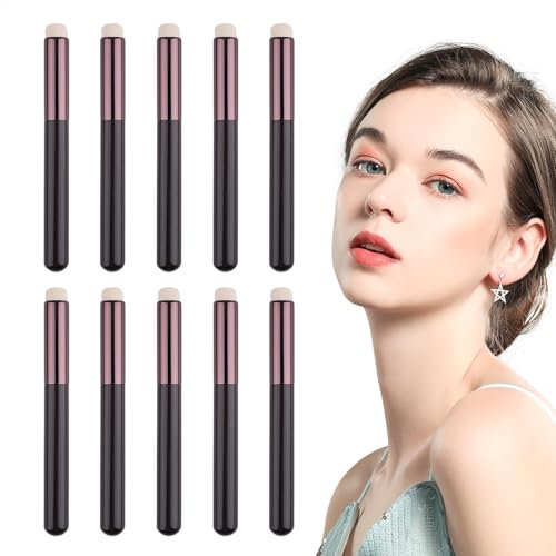 Lippen-Pinsel-Applikator Vielseitig, Runde Spitze, 10er-Set