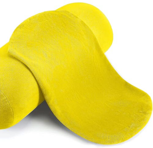 UICMNSI Zylindrisches Nackenrollebezug 15x40/15x50/20x60 - Samt Bezug for Rohrkissen Bequemes Multifunktional (Nacken, Beine, Rücken, Bett, Yoga) Abnehmbar Kissenrolle Rollenkissen(@7,20x80cm/8x31in)