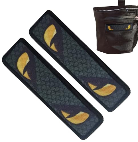 Reflektierender Snake Patch, Klebende Kleidung, Iron On Patches, Backpack Eye Applikationen, Hut Patch, Craft Badge Set, Decorative Pair, Clothing Snake Applikation