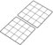 PATIKIL 20x20cm Wire Grid Panel, 2 Pack Board Photo Pictures Memo Display Grid Panels Hanging Organizer Wall Decorative Panel for Home Office Wedding, Black