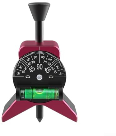 Magnetisches Rohrmittelfinder mit verstellbarer Wasserwaage und Körner für genaue Positionierung von 1 1/2 bis 6 Rohren