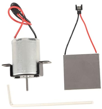 Beufee Kaminventilator-Zubehör, wärmebetriebener Ofenventilator-Ersatzmotorsatz, geräuscharmer thermoelektrischer Generatorsatz für Holzofen