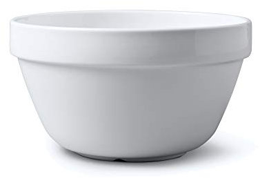 Wm Bartleet & Sons Traditional Porcelain Pudding Basin (20cm/1.25ltr/2pt) – White