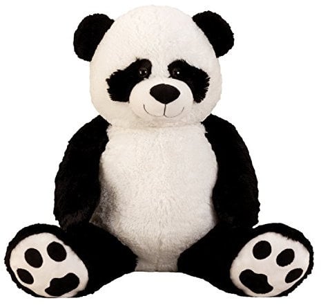 XXL Panda Bär Bernd 1m Teddybär Kuschelbär 100 cm Kuscheltier Stofftier Pandabär Teddy