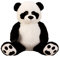 XXL Panda Bär  Bernd  1m Teddybär Kuschelbär 100 cm Kuscheltier Stofftier Pandabär Teddy