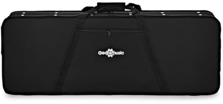 gear4music Foam Electric Guitar Case | Lightweight hard-foam shell for everyday protection, interior compartment for small accessories