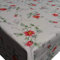 Wachstuch Wachstischdecke Tischdecke Gartentischdecke Robust Dornblüte Rot Breite & Länge wählbar 120 x 120 cm Eckig abwaschbar geprägt